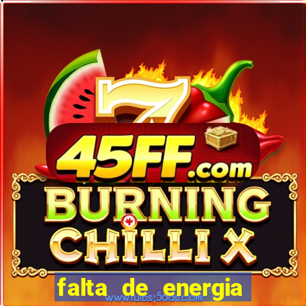 falta de energia em caucaia